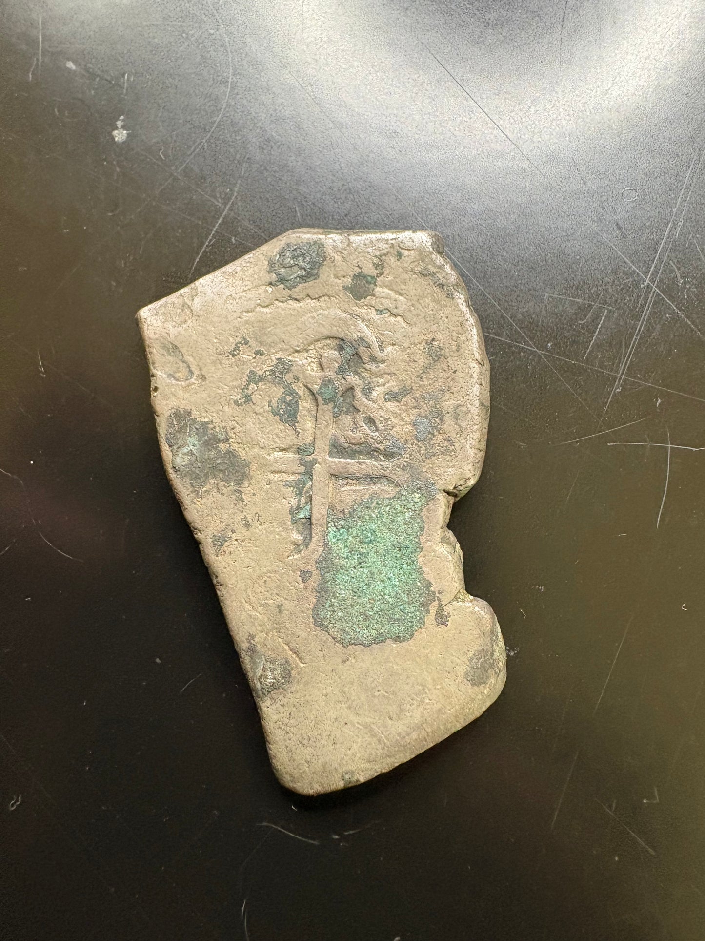 1715 Fleet 8 Reale, Ex Christensen Auction, Ex Real Eight Co., Greenie effect, Charles II Reign, Mexico City, L Assayer, 26.2 Grams