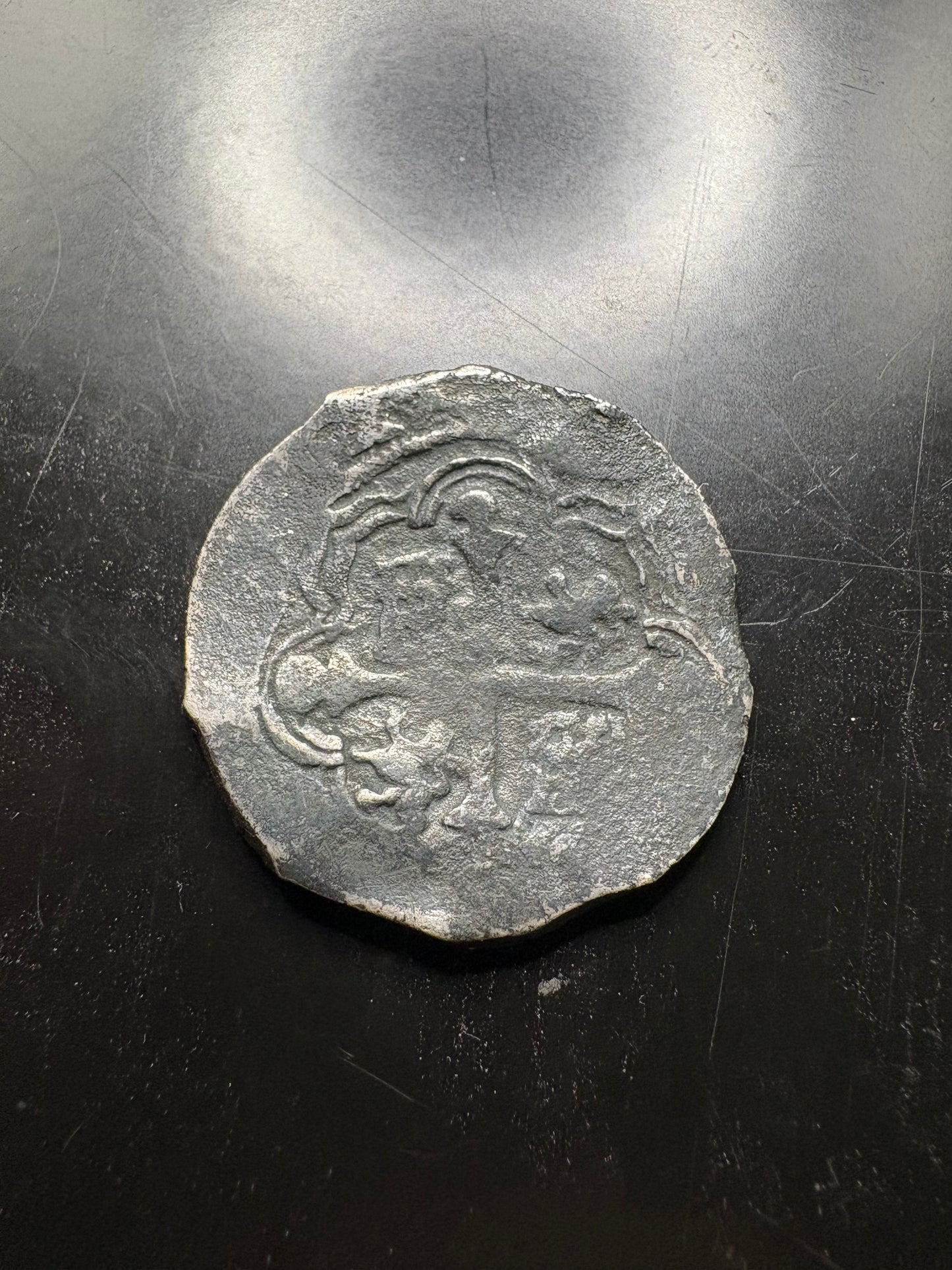 Lucayan Beach Wreck 4 Reale, Philip IV Reign, Mexico City Mint, D Assayer, 12.4 Grams, Rare Sothebys Auction Provenance.