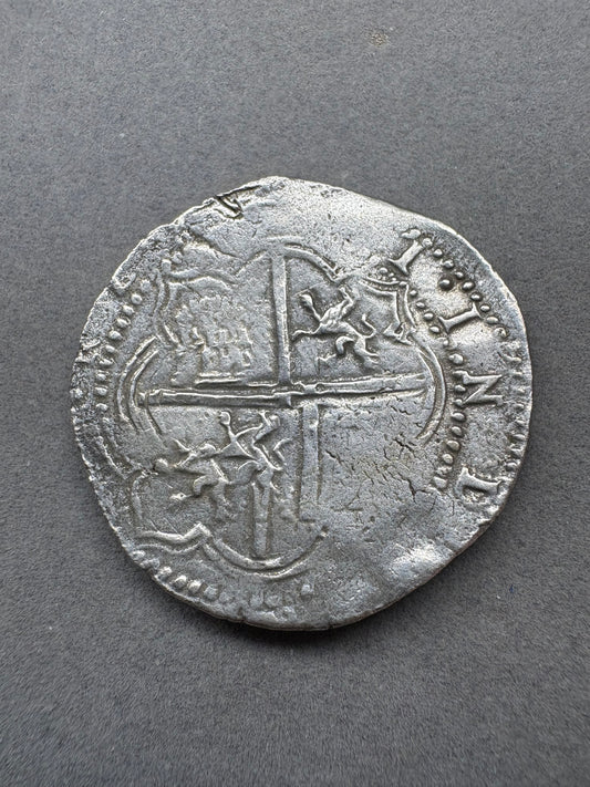 Rare Atocha Shipwreck 8 Reales, Motherlode Find, Superb Grade 1, Potosi Mint, Rare B/A Assayer, 26.5 Grams Full Weight, 85A-207337, Original Treasure Salvors COA Hand Signed by Mel Fisher himself!