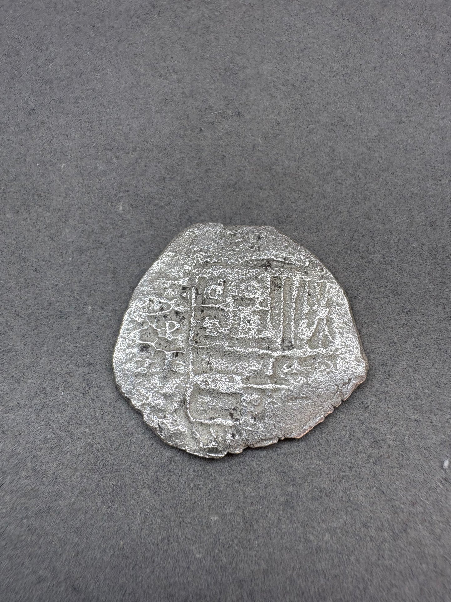 Motherlode Find Atocha Shipwreck 4 Reales, Grade 2, Potosi Mint, T Assayer, 9.10 Grams, Philip III Reign, 85A-204031